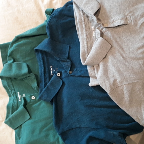 Bonobos, men XL , short sleeve,  collared shirts, all three, green, blue, gray. - Picture 1 of 4